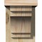 Ekena Millwork Mediterranean Rough Sawn Corbel w/Backplate, Douglas Fir, 6"W x 8"D x 8"H COR06X08X08MED01RDF - alternate 2